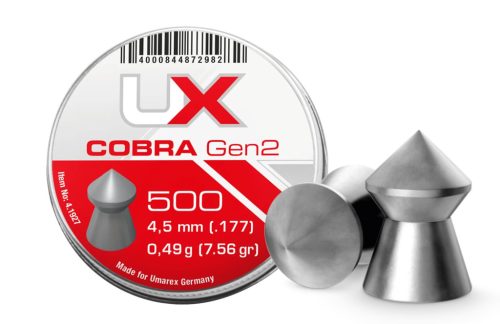 Munitie aer comprimat Umarex Cobra Gen2. 4,5 mm 500 buc.