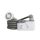 Duș portabil reîncărcabil Flextail Max Shower pentru camping, IPX7, 3 l/min, alb