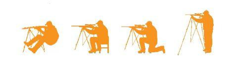 Suport sprijin arma tri-bipod Primos 5