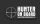 Sticker autocolant Hunter On Board, alb