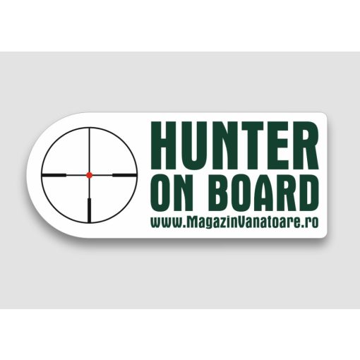 Sticker autocolant Hunter On Board, color