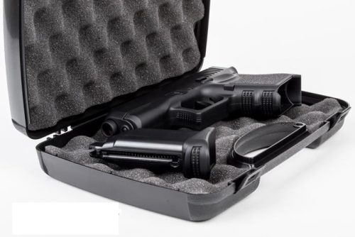 Cutie plastic transport pistol Stil Crin 23x16x4 cm