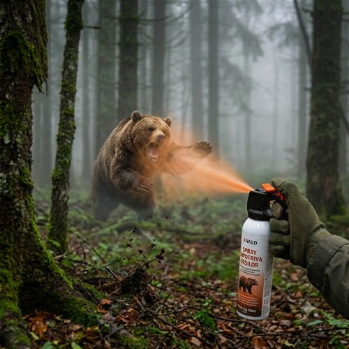 Spray împotriva urșilor, X-WILD Fog 150ml - 10 m