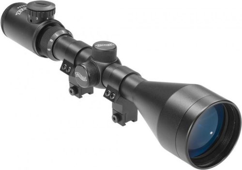 Luneta 3-9x56 Walther + inele de prindere pe sina de 9-11 mm