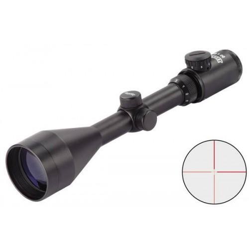 Luneta 3-9x56 Walther + inele de prindere pe sina de 9-11 mm