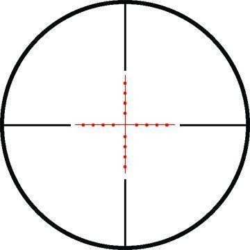 Luneta 4x32 Walther + inele inalte pentru sina 9-11 mm Mil-Dot IR